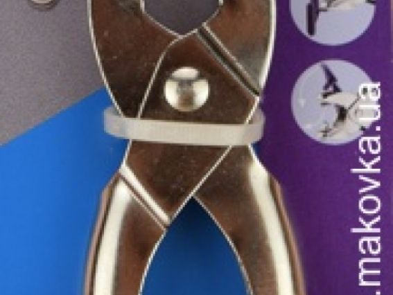 Щипці Vario c насадками для пробивання отворів 3 і 4 мм, для встановлення кнопок та люверсів Prym (390 900)