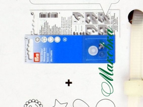 Щипці Vario c насадками для пробивання отворів 3 і 4 мм, для встановлення кнопок та люверсів Prym (390 900)