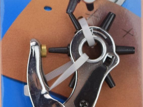 Щипцы для пробивания отверстий (перфоратор) 6 размеров 2,5-5 мм, Prym 390 905 Щипцы для пробивания отверстий (перфоратор) 6 размеров 2,5-5 мм, Prym 390 905