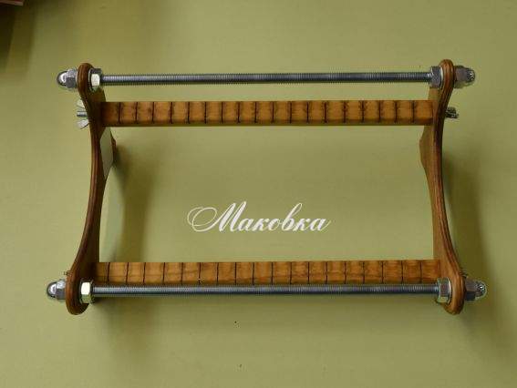 Станок для бісера Маковка, В16/27 светло-коричневый Станок для бісера Маковка, В16/27 светло-коричневый