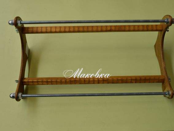 Станок для бісера Маковка В21/45 большой светло-коричневый Станок для бісера Маковка В21/45 большой светло-коричневый