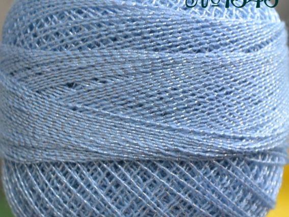 Ирис Altin Basak Люрекс 1345 голубой с серебром