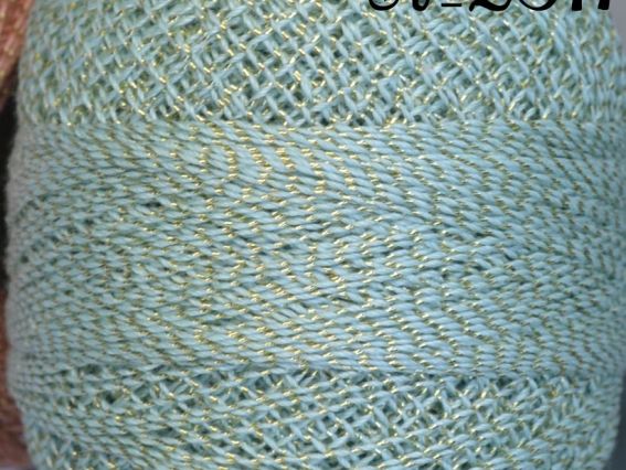 Ирис Altin Basak Люрекс 2317 св.голубой с золотом