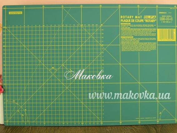 Мат для резки (пэтчворка) самовосстанавливающийся 45х30 см RM-IC-C, OLFA Мат для резки (пэтчворка) самовосстанавливающийся 45х30 см RM-IC-C, OLFA