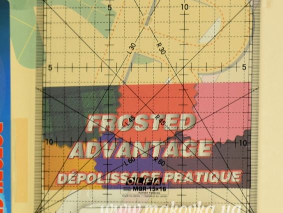 RTY-ST / QR Набір для петчворк ніж 45мм, мат лінійка см, OLFA