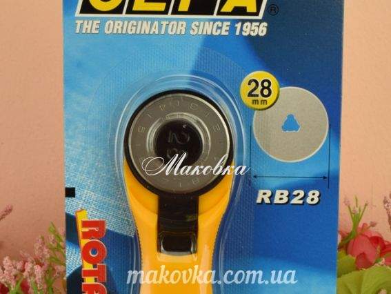 Розкрійний дисковий ніж 28 мм RTY-1-C, OLFA Розкрійний дисковий ніж 28 мм RTY-1-C, OLFA