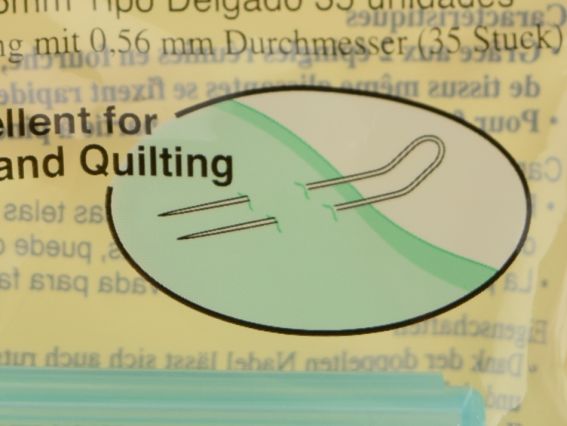 Булавки роздвоєні для квілтингу, сталеві, 35 шт/уп, Clover 240 (Японія)