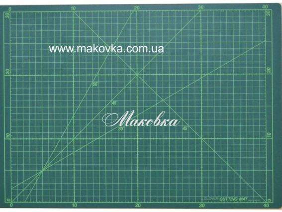 Мат для різання (печворку) Clover 45х32 см Мат для різання (печворку) Clover 45х32 см