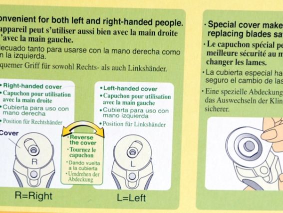 Розкрійний ніж Clover 45 мм №7500