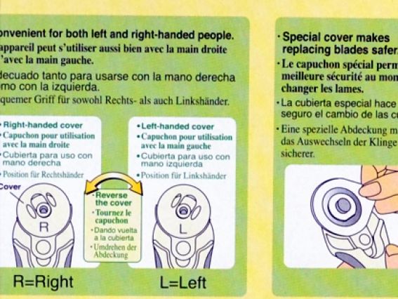 Розкрійний ніж Clover 28 мм №7501