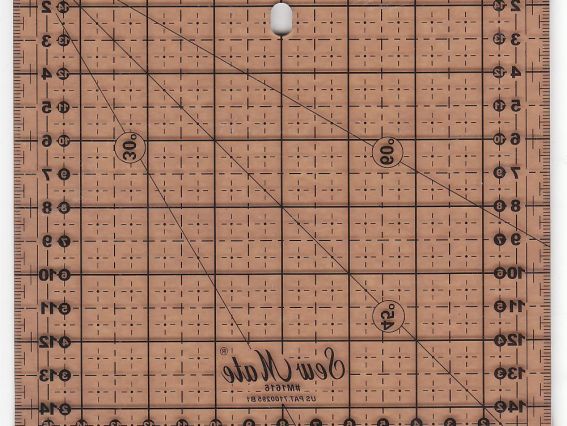 Линейка для пэчворка (квилтинга) 1616 Sew Mate Линейка для пэчворка (квилтинга) 1616 Sew Mate