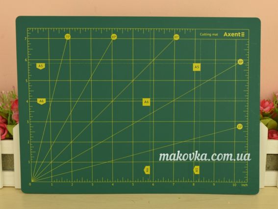 Килимок для різання самовідновлюваний 3мм 30х22см, А4, 7903-А(4) Axent