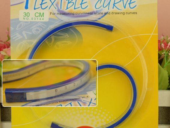 Гибкая линейка 30 см, MS-03144,  MORN SUN Гибкая линейка 30 см, MS-03144,  MORN SUN