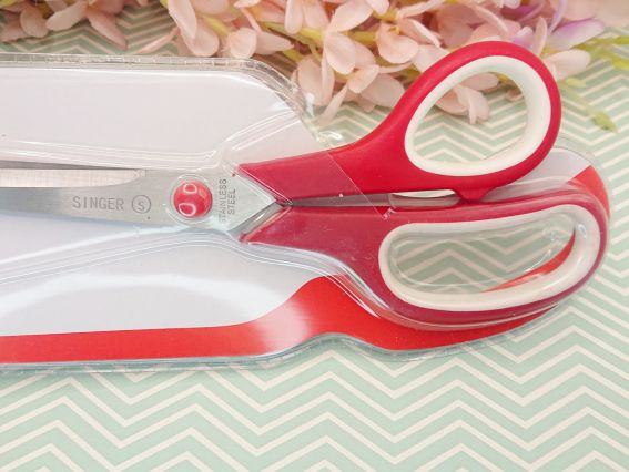 Сталеві кравецькі ножиці Singer 00205 , довжина 24,5 см 