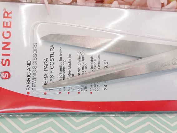 Сталеві кравецькі ножиці Singer 00205 , довжина 24,5 см 