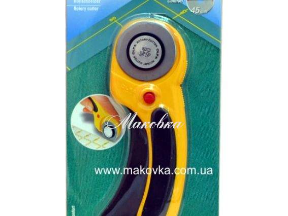 Раскройный нож Comfort Prym Rollschnelder 611 393, 45 мм Раскройный нож Comfort Prym Rollschnelder 611 393, 45 мм