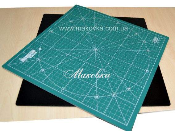 Мат для резки (пэтчворка) вращающийся 30х30 см Prym  (610 404) Мат для резки (пэтчворка) вращающийся 30х30 см Prym  (610 404)