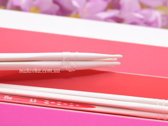 Набір шкарпеткових панчішних спиць Prym 194000, товщина 2,5мм, 3мм, 3,5мм, 4мм, довжина 20см ,трикутні