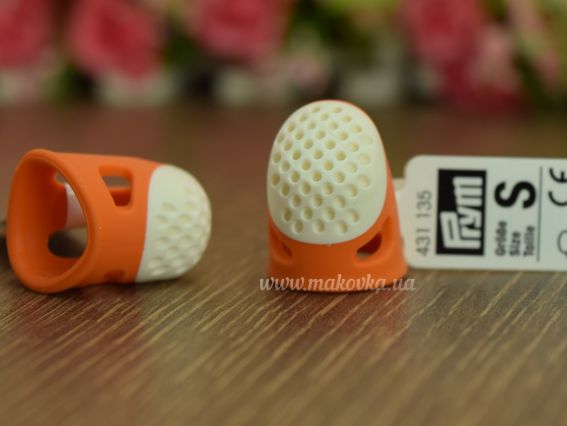 Наперсток силиконовый Prym Ergonomic , размер S абрикос, 431135, 1 шт Наперсток силиконовый Prym Ergonomic , размер S абрикос, 431135, 1 шт