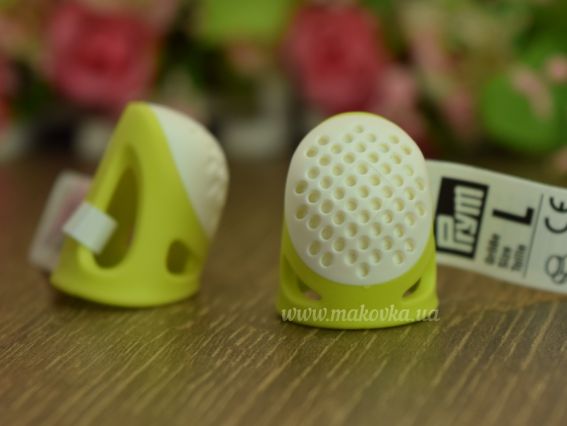 Наперсток силиконовый Prym Ergonomic , размер L лайм, Prym 431137 Наперсток силиконовый Prym Ergonomic , размер L лайм, Prym 431137