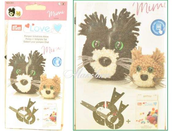 Приспособление для изготовления понпона ,кошка Мими 624 201 Prym Приспособление для изготовления понпона ,кошка Мими 624 201 Prym