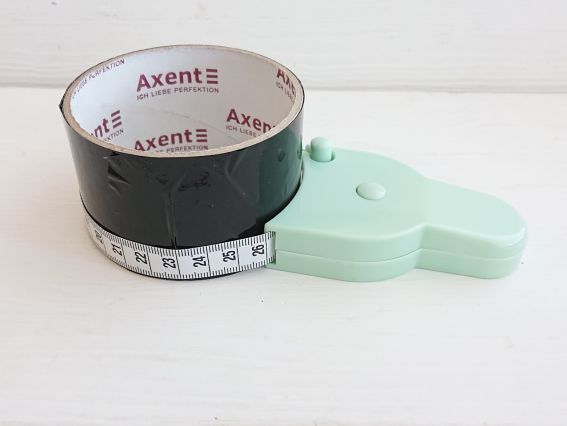 Рулетка, стрічка Сантиметрова довжиною 150 см з функцією вимірювання окружності