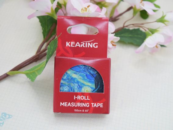 Рулетка KEARING IR150-M4 , стрічка Сантиметрова довжиною 150 см з принтом Ніч Ван Гога 