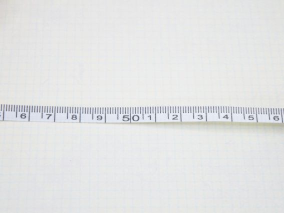 Рулетка-брелок, стрічка Сантиметрова довжиною 200см у вигляді Яблучка з песиком