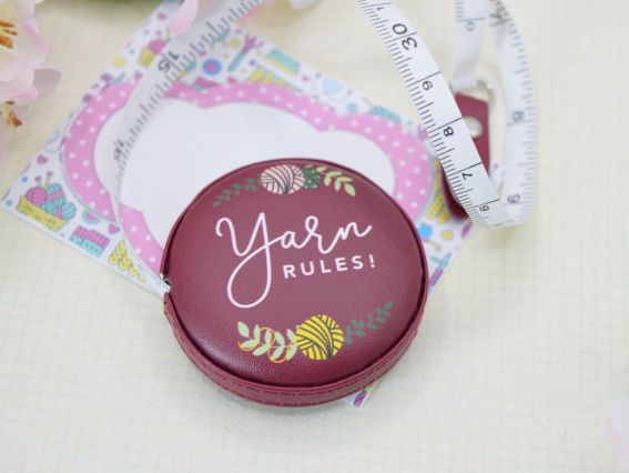 Рулетка, стрічка Сантиметрова довжиною 150 см в чохлу з принтом Лама