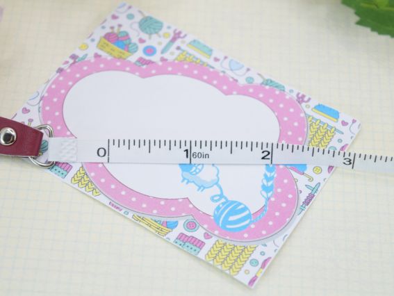 Рулетка, стрічка Сантиметрова довжиною 150 см в чохлу з принтом Лама