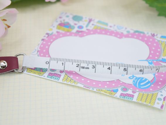 Рулетка, стрічка Сантиметрова довжиною 150 см в чохлу з принтом Лама