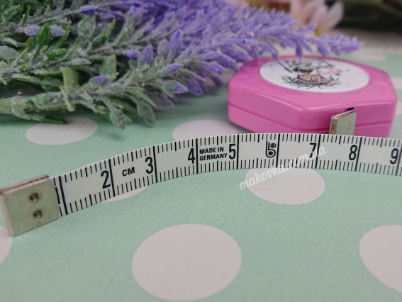 86103MAG-1 Сантиметрова стрічка в рулетці у вигляді шестикутника Моє хобі, 10мм, 150 см, 1 шт