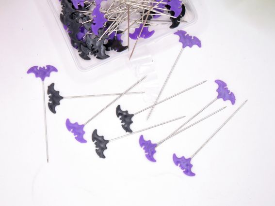 Кравецкие длинные булавки с пуговкой, сталь, длина 50 мм, в коробочке