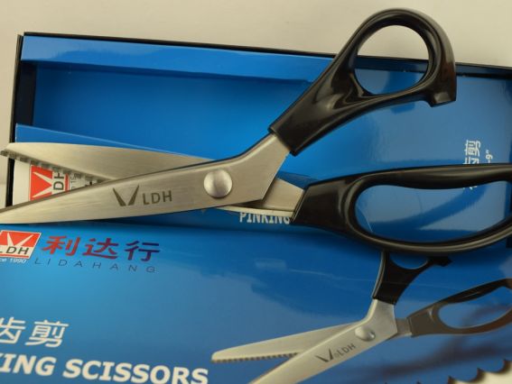 Ножиці Зіг-заг, для тканини, 23см HC- 420J2, LDH Ножиці Зіг-заг, для тканини, 23см HC- 420J2, LDH