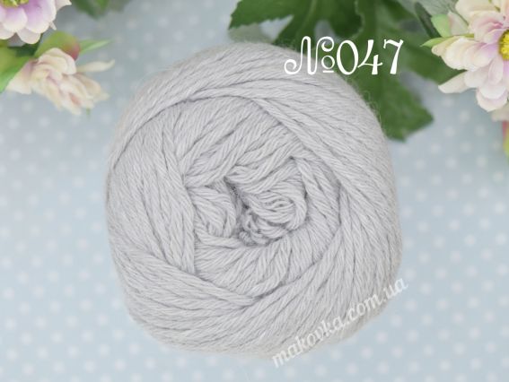 Angora la mia пряжа 047 св.сірий