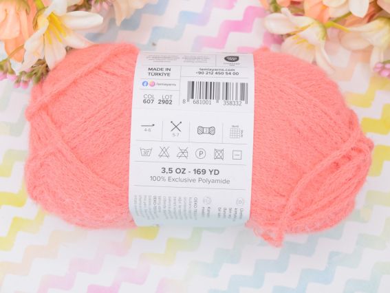 607 персиковий насичений