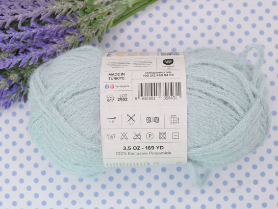 617 блідо блакитний