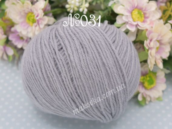 Merino la mia пряжа 031 сірий