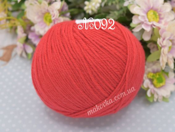 Merino la mia пряжа 092 червоний