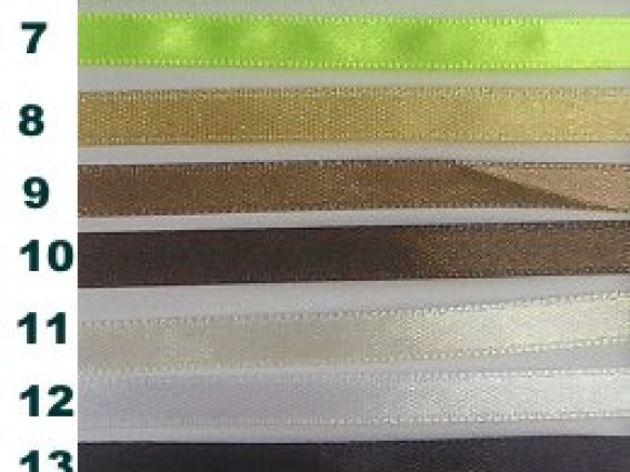 Стрічка атласна satin ribbon ширина 6 мм