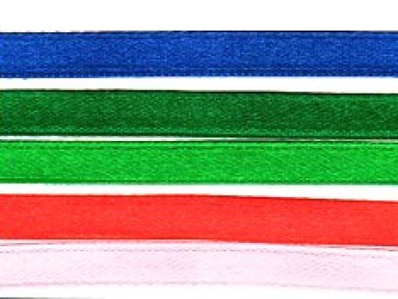 Стрічка атласна satin ribbon ширина 6 мм