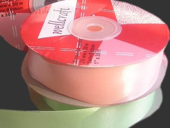 Лента атласная satin ribbon ширина 25 мм