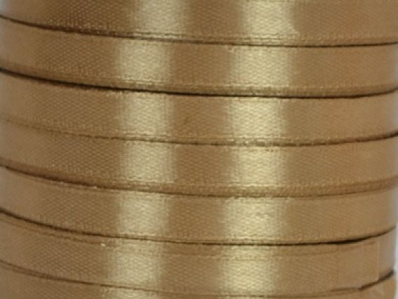 Лента атласная 6 мм - коричневый светлый №88, 1 бобина Лента атласная 6 мм - коричневый светлый №88, 1 бобина