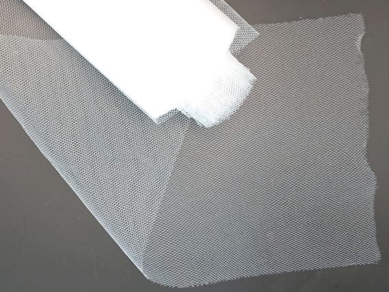 Фатинова стрічка біла, ширина 15см, 1 метр