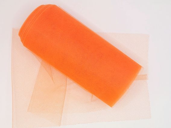 Фатин Помаранчевий, ширина 15см, 1 метр
