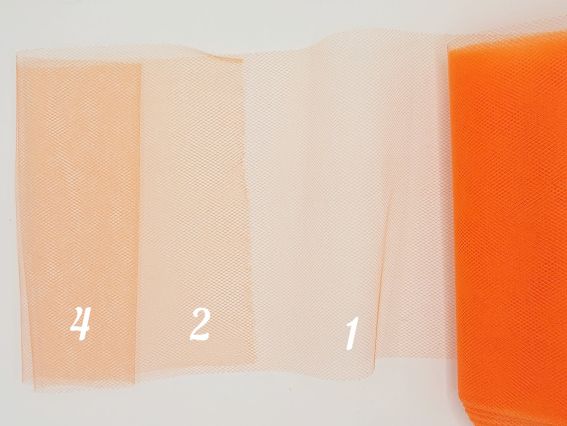 Фатинова стрічка Помаранчева, ширина 15см, 1 метр