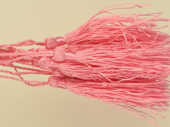 Кисти шелковые 13,5 см, розовый пионовый 10 штук Кисти шелковые 13,5 см, розовый пионовый 10 штук