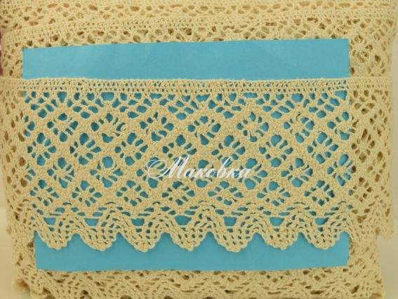 Кружево 75 мм, №01 ХБ бежевое, S133388, 1 м Кружево 75 мм, №01 ХБ бежевое, S133388, 1 м