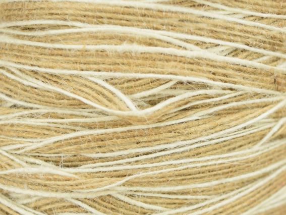 Лента Джутовая 6 мм , натуральная с белой каймой, 1 метр Лента Джутовая 6 мм , натуральная с белой каймой, 1 метр