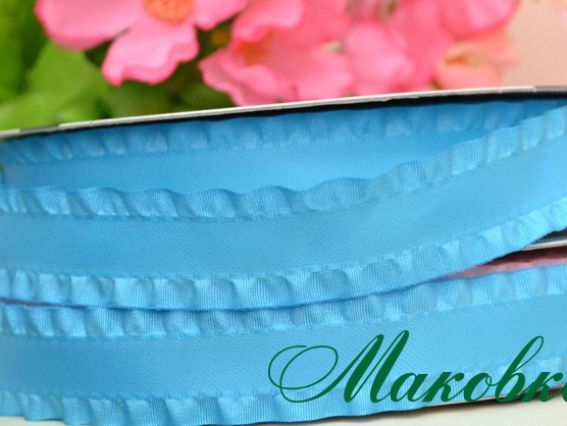 Лента OHIO 25 мм  Бирюзовая, 1 метр Лента OHIO 25 мм  Бирюзовая, 1 метр